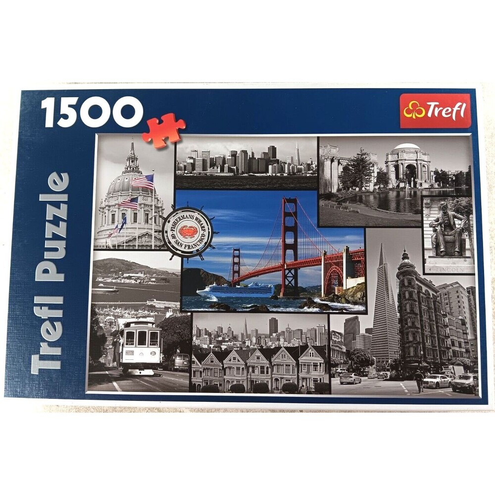 San Francisco Montage 1500 Piece Jigsaw Puzzle by Trefl